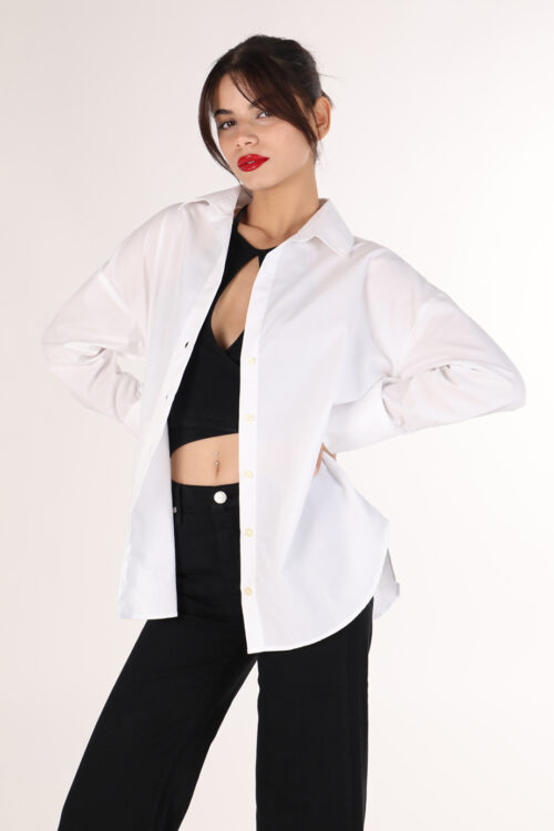 CHEMISE BASIQUE EN COTON