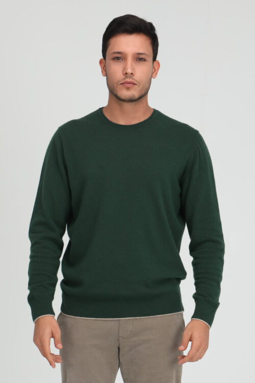 PULL COL ROND EN LAINE MÉRINOS